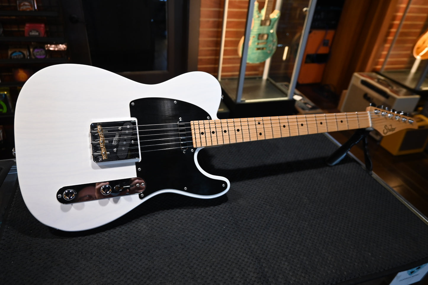 Suhr Classic T Antique - Trans White Guitar #0499 USED - Danville Music
