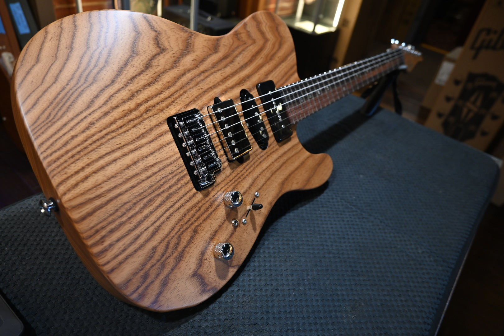 Suhr Custom Modern T Roasted Swamp Ash - Natural Guitar #8691 - Danville Music