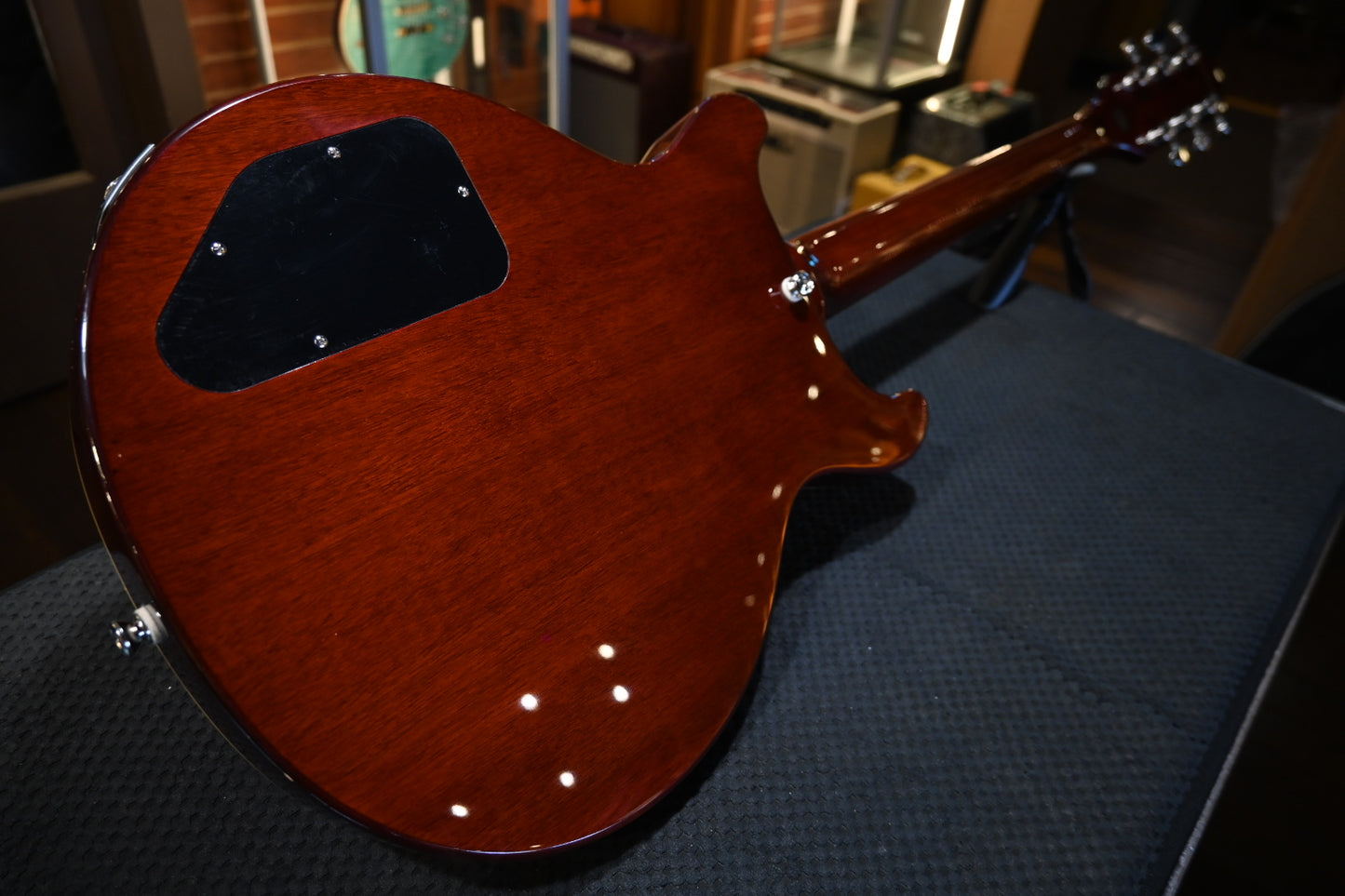 Epiphone Les Paul Special Double Cut Figured - Bourbon Burst Guitar #7586 - Danville Music