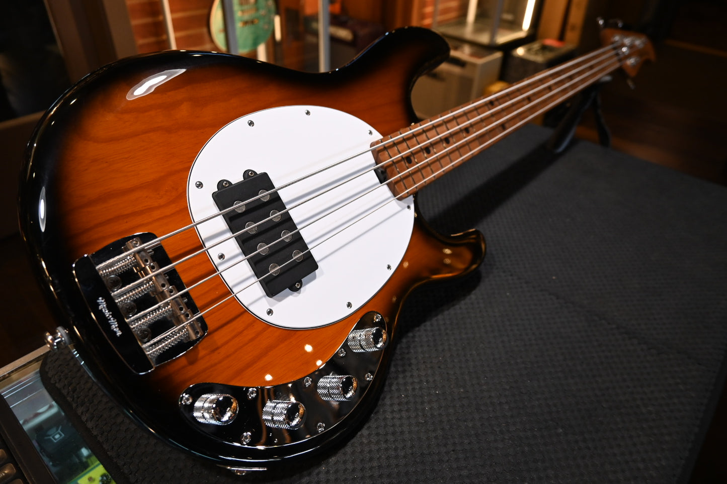 Music Man Stingray Special H - Vintage Tobacco Bass #3595 USED - Danville Music