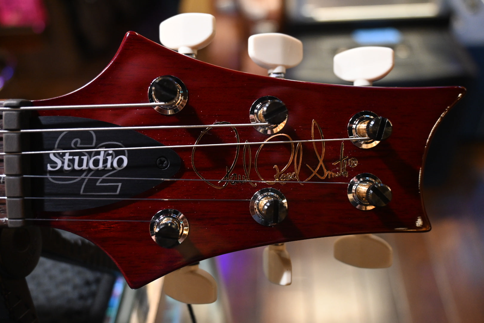PRS S2 Studio - Dark Cherry Sunburst Guitar #0433 - Danville Music