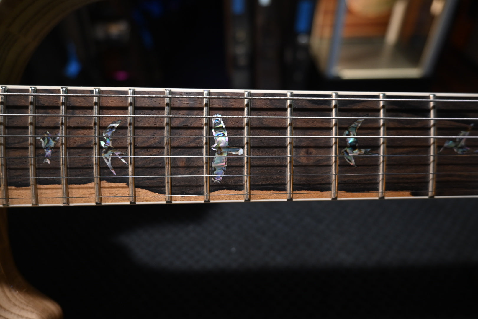 PRS Wood Library McCarty 594 Semi-Hollow Danville Music 35th Anniversary Artist Top - Bahamian Blue Guitar #8199 - Danville Music