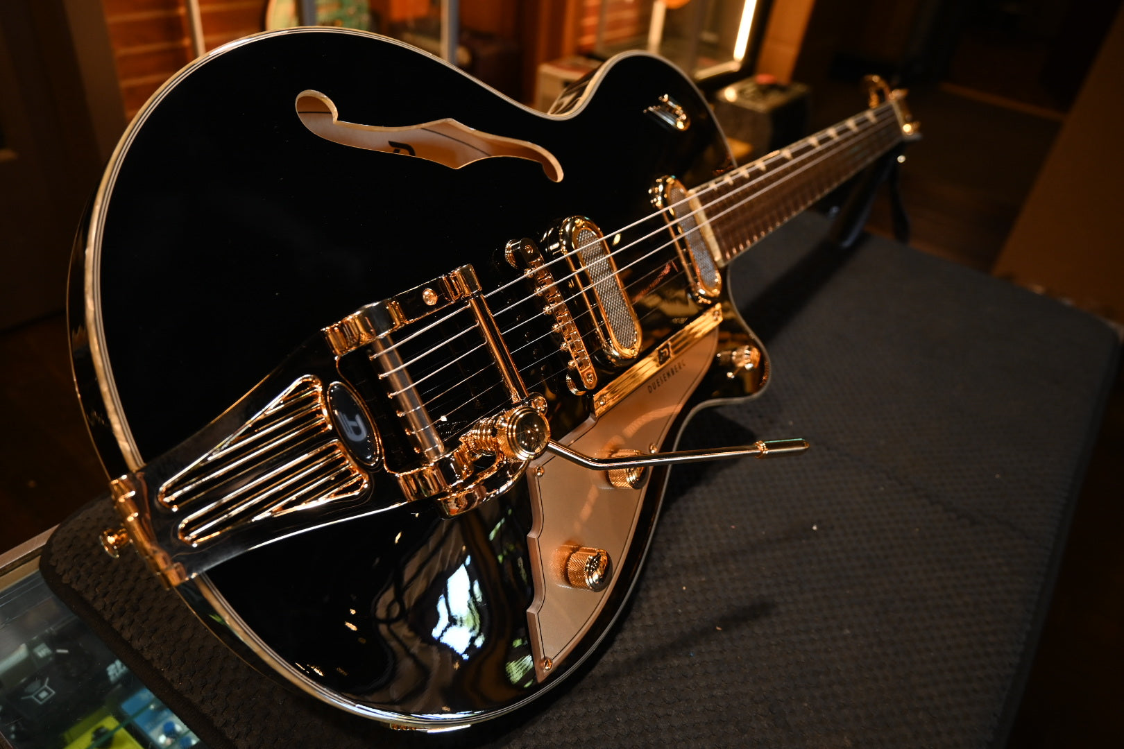 Duesenberg Starplayer TV Phonic - Black Guitar #0497 - Danville Music