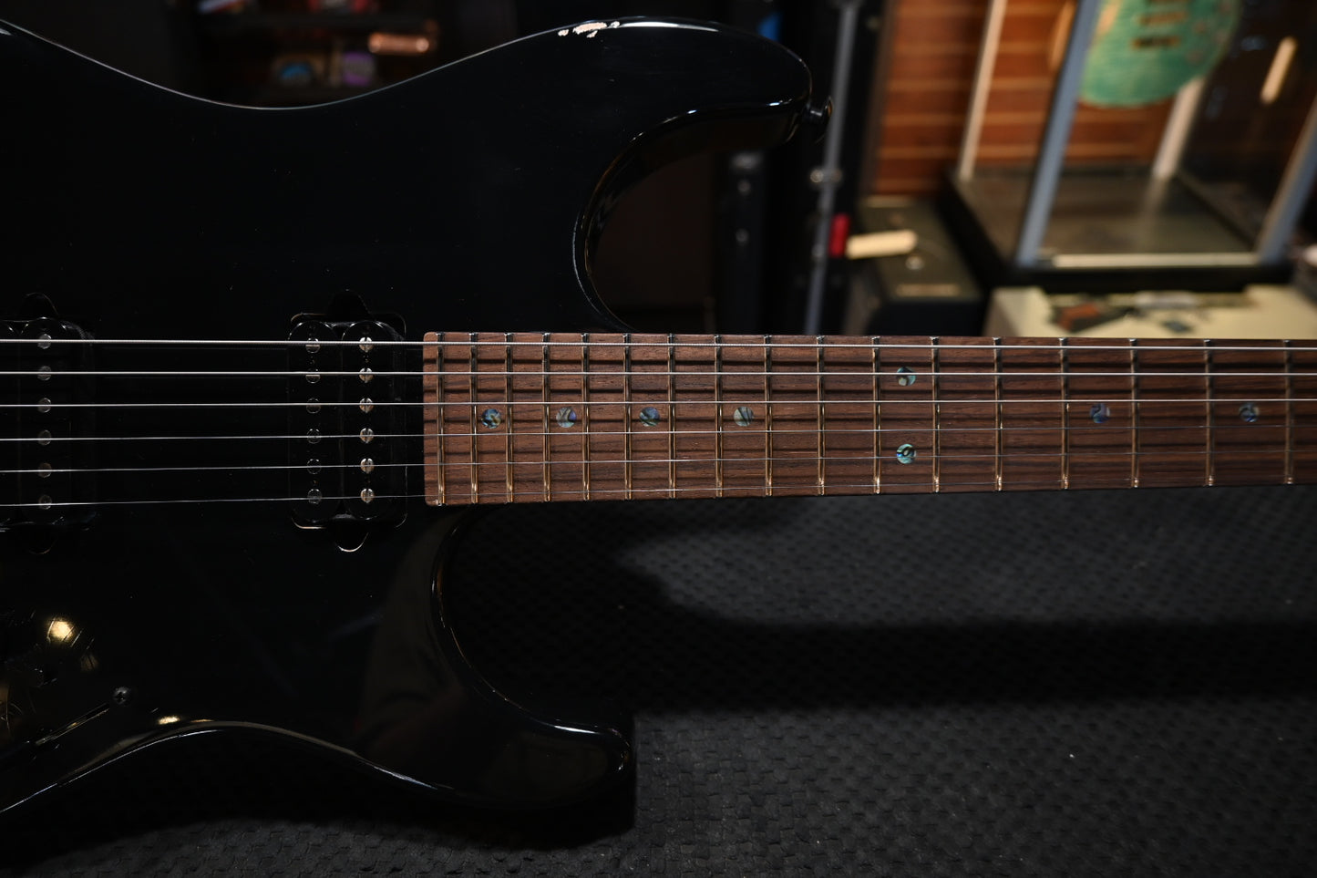 Suhr Custom Standard Antique 2024 - Black Guitar #2751 - Danville Music