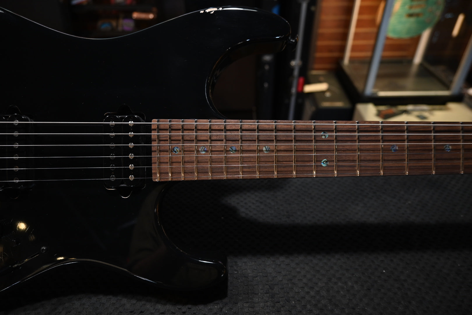 Suhr Custom Standard Antique 2024 - Black Guitar #2751 - Danville Music