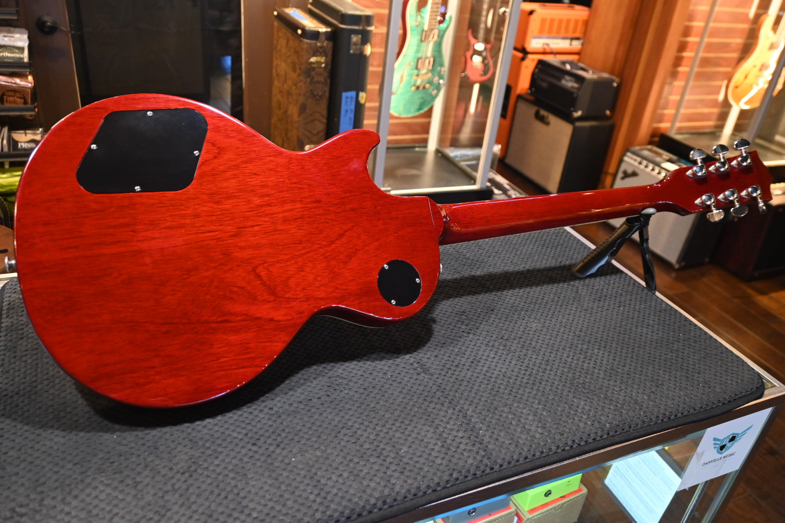 Gibson Les Paul Standard ‘60s Figured Top 2023 - Cardinal Red Guitar #0020 - Danville Music