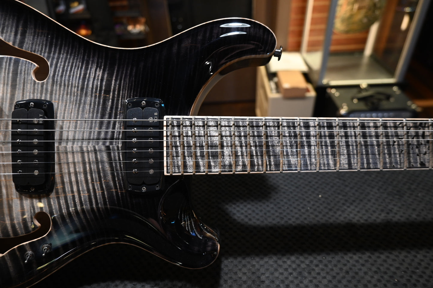 PRS Private Stock 30th Anniversary ‘Birds of a Feather’ Hollowbody I Limited - Frostbite Glow Guitar #0234