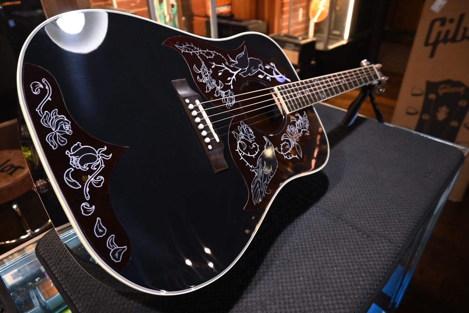 Gibson Custom Shop Kirk Hammett Raven Ebony Guitar 5068 | Danville