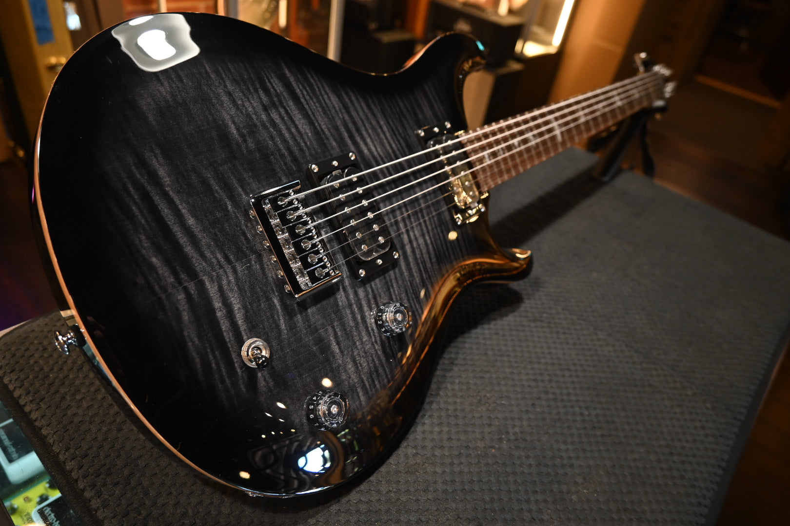 PRS SE 277 - Charcoal Burst Guitar #7366 - Danville Music