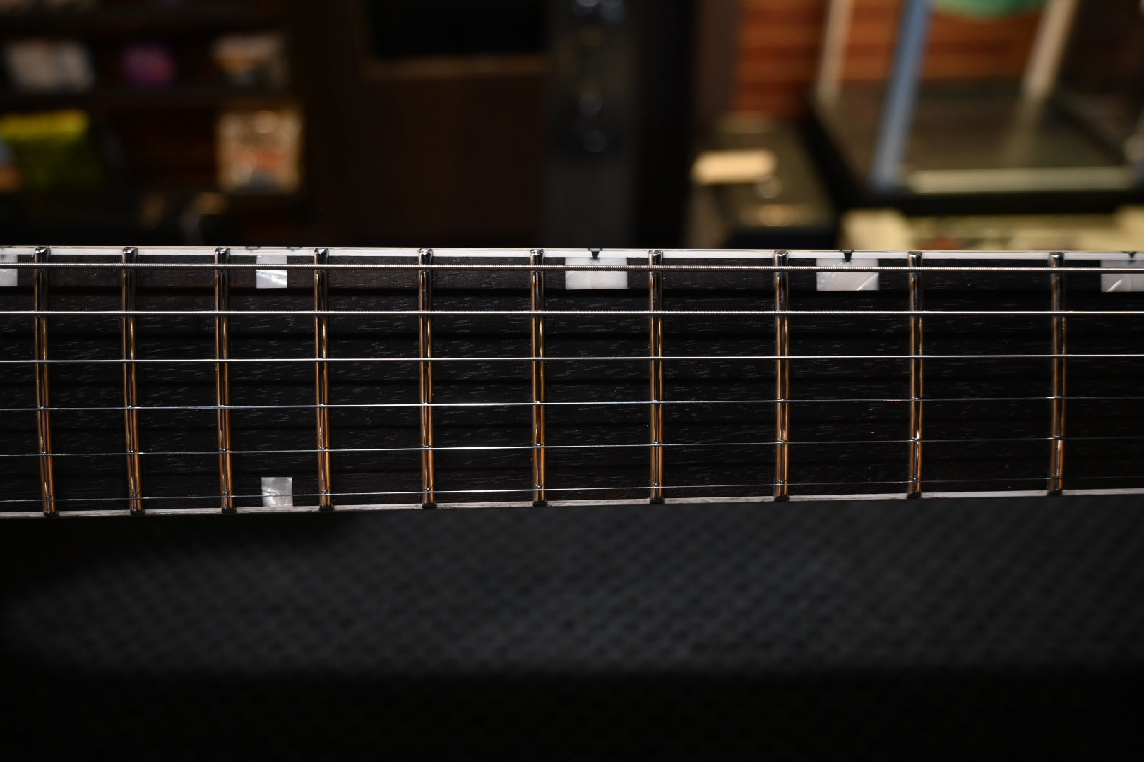 ESP M-II Custom - Black Guitar #0232 USED - Danville Music