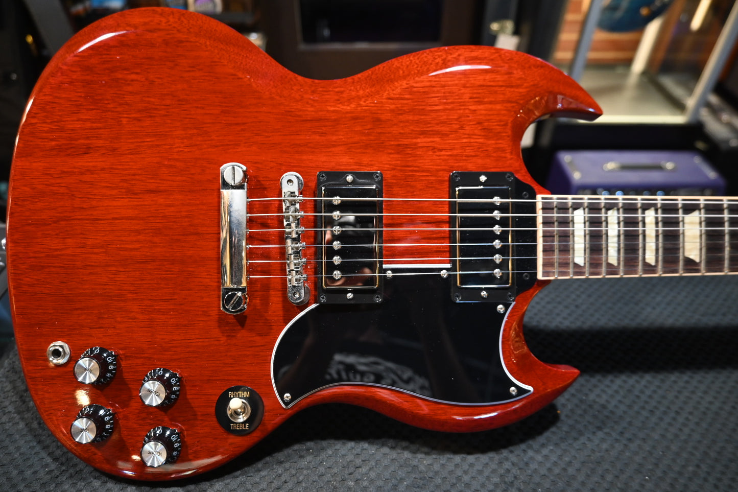 Gibson SG Standard ‘61 Stop-Bar 2016 - Vintage Cherry Guitar #7271 - Danville Music