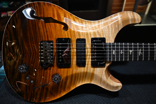 PRS Wood Library Special Semi-Hollow Danville Music 35th Anniversary Artist Top - Sandstorm Fade Guitar #0874