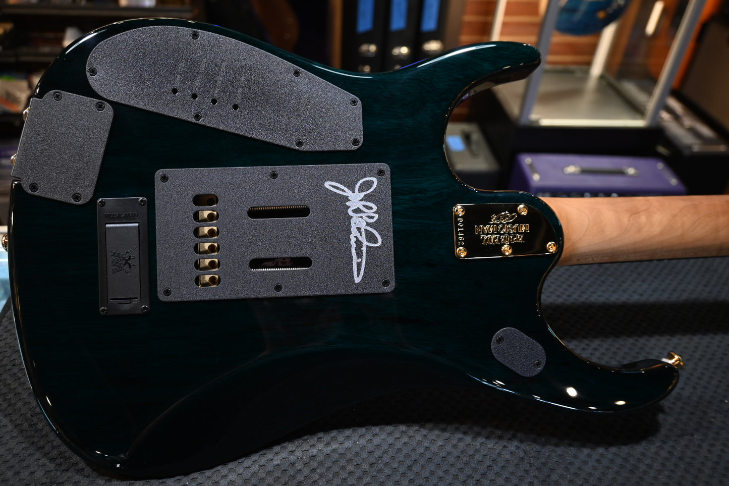 Music Man JP15 BFR - Toxic Sludge Guitar #1462 - Danville Music