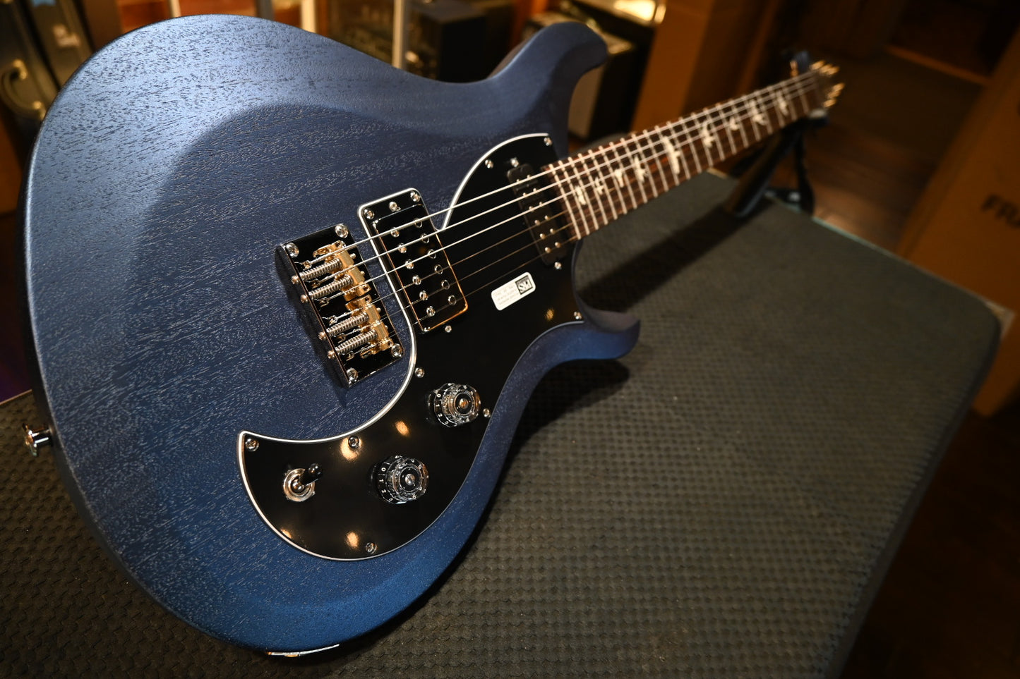 PRS S2 Vela Satin - Metallic Midnight Guitar #2030 - Danville Music