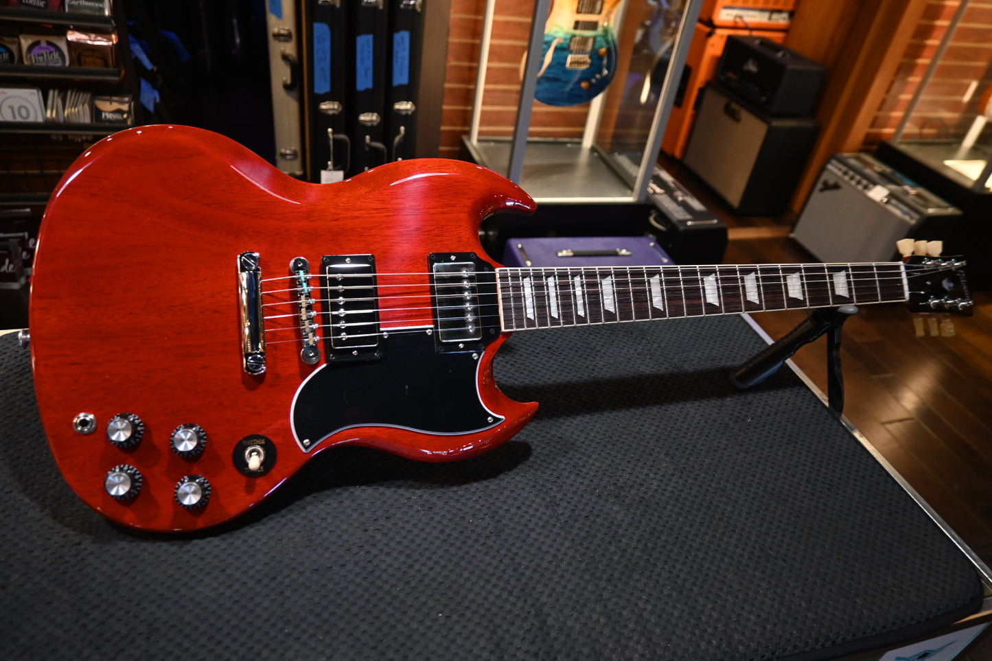 Gibson SG Standard ‘61 Stop Bar - Vintage Cherry Guitar #0030 - Danville Music