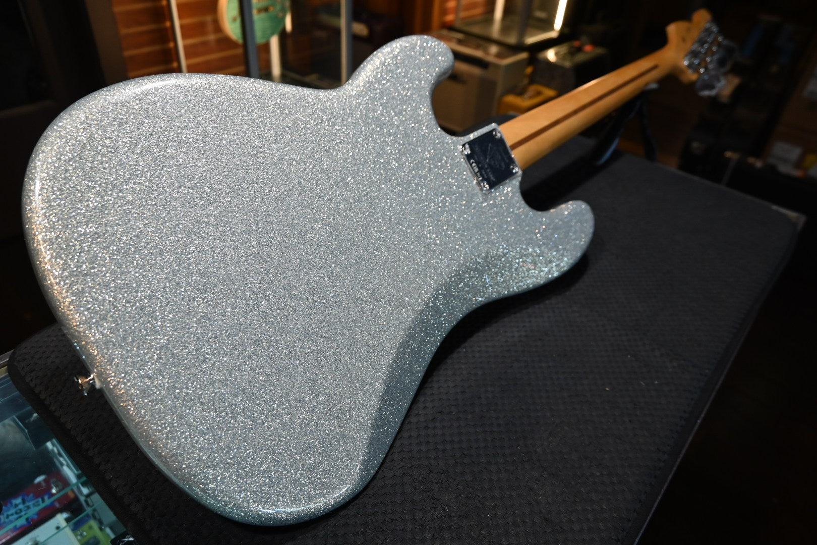 Fender 75th Anniversary Player II Precision Bass - Diamond Dust Sparkle Bass #5477 - Danville Music