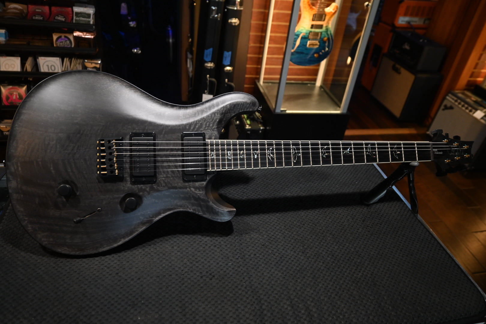 PRS Mark Holcomb - Gray Black Guitar #9460 - Danville Music