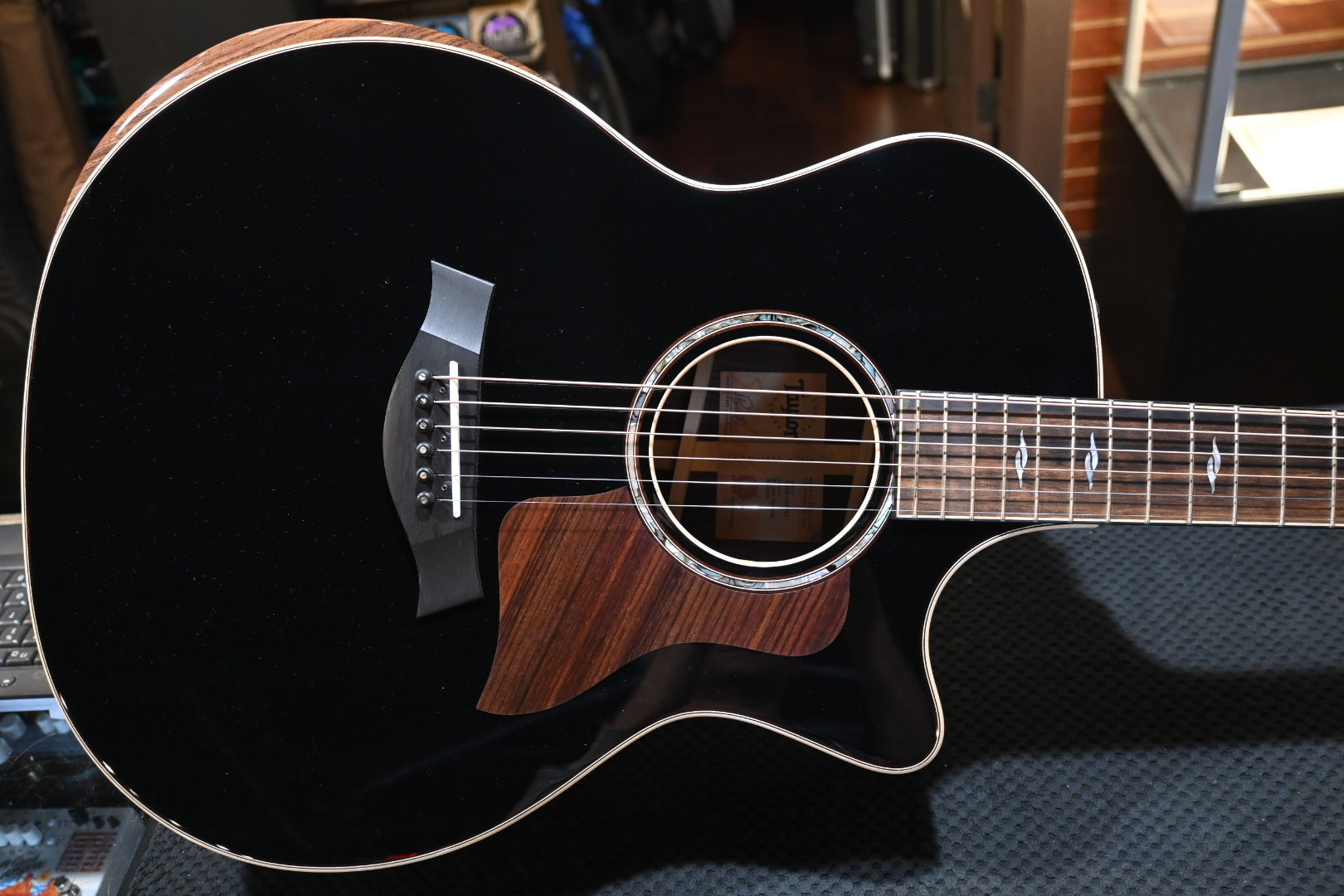 Taylor Builder’s Edition 814ce - Blacktop Guitar #3041 w/ Taylor buy one get a GS Mini for $199 Promo! - Danville Music