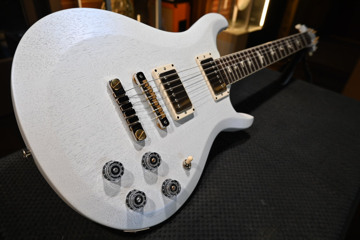 PRS S2 McCarty 594 Thinline Standard Satin - Pearl White Guitar #4559