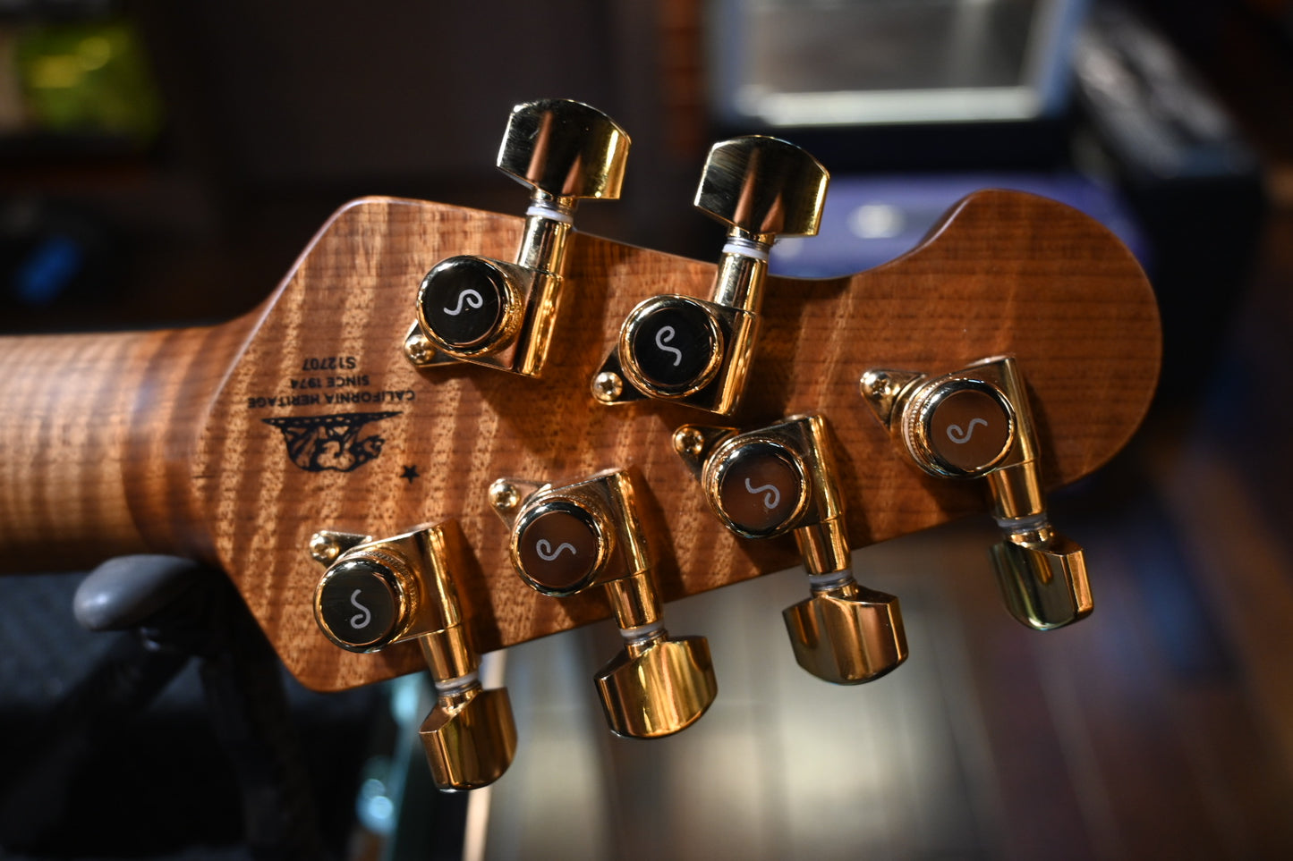 Music Man Jason Richardson Signature Cutlass - Majora Purple Guitar #2707 - Danville Music