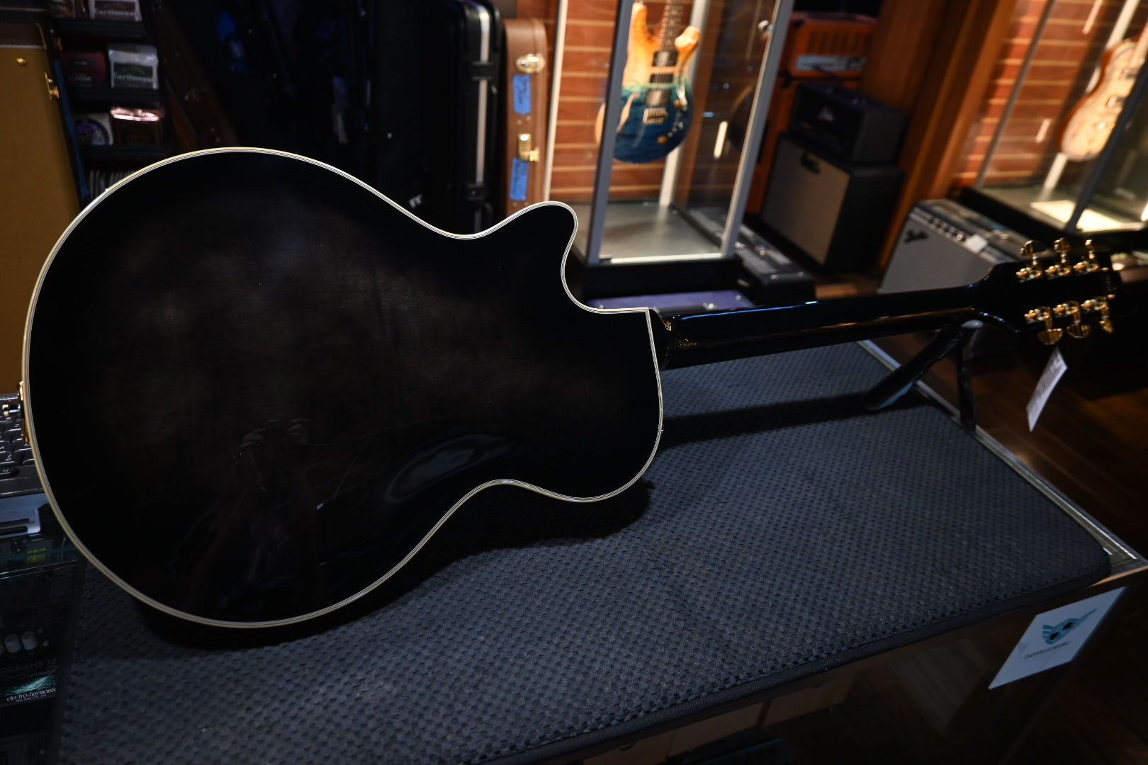 Duesenberg Starplayer TV Custom Black Guitar 0223 | Danville Music