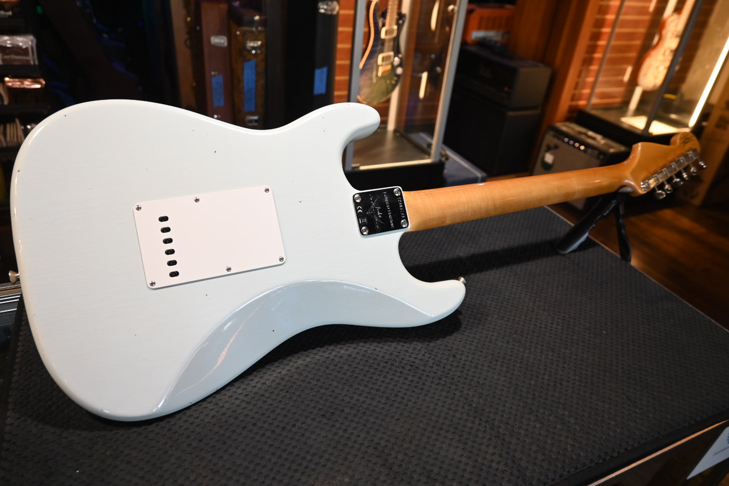 Fender Custom Shop LTD 1964 Stratocaster Journeyman/Closet Classic - Faded Aged Sonic Blue Guitar #5153