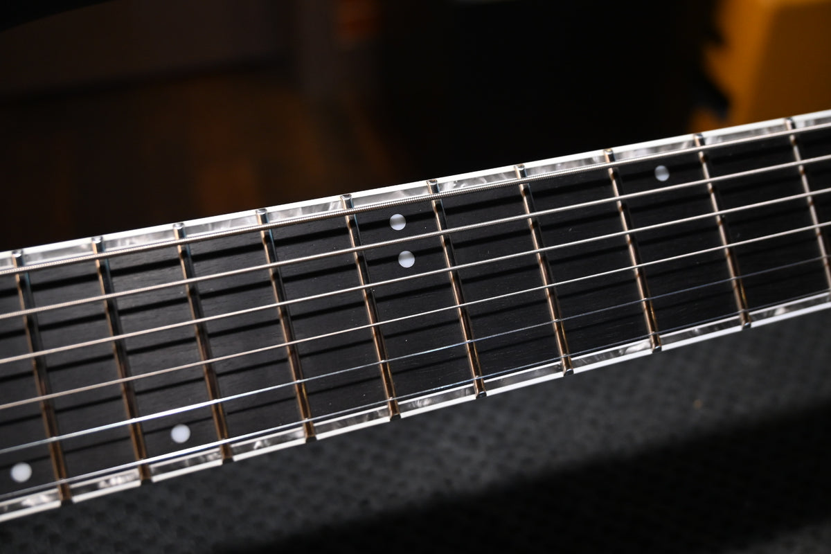 Mayones Regius 6 B28 Baritone - Antique Black Matt Guitar #8323