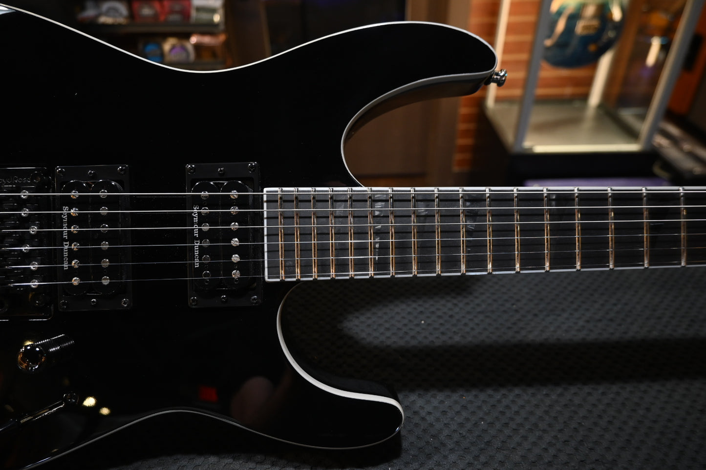 Jackson Pro Plus Soloist SL2 - Black Guitar #0218 - Danville Music