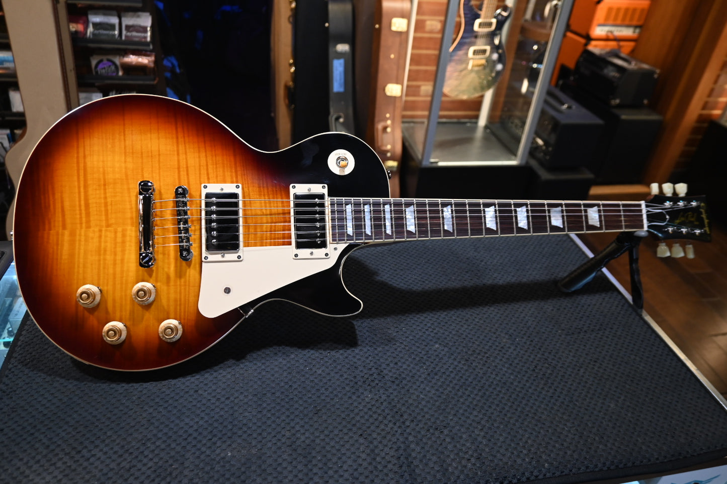 Epiphone Inspired by Gibson Custom 1959 Les Paul Standard Reissue - Washed Bourbon Burst Guitar #7480