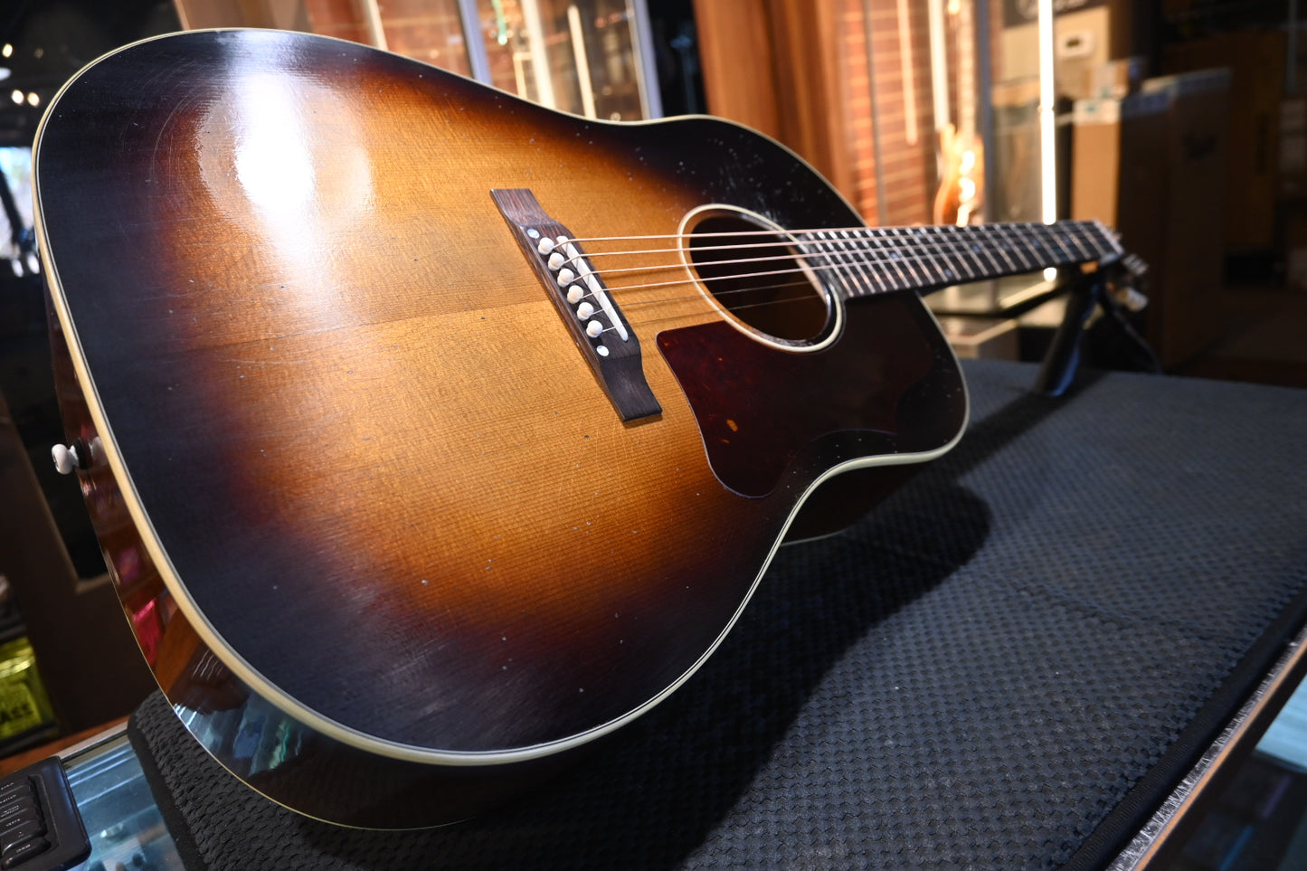 Gibson Custom Shop 1955 J-45 Murphy Lab Light Aged - Vintage Sunburst Guitar #5047 - Danville Music