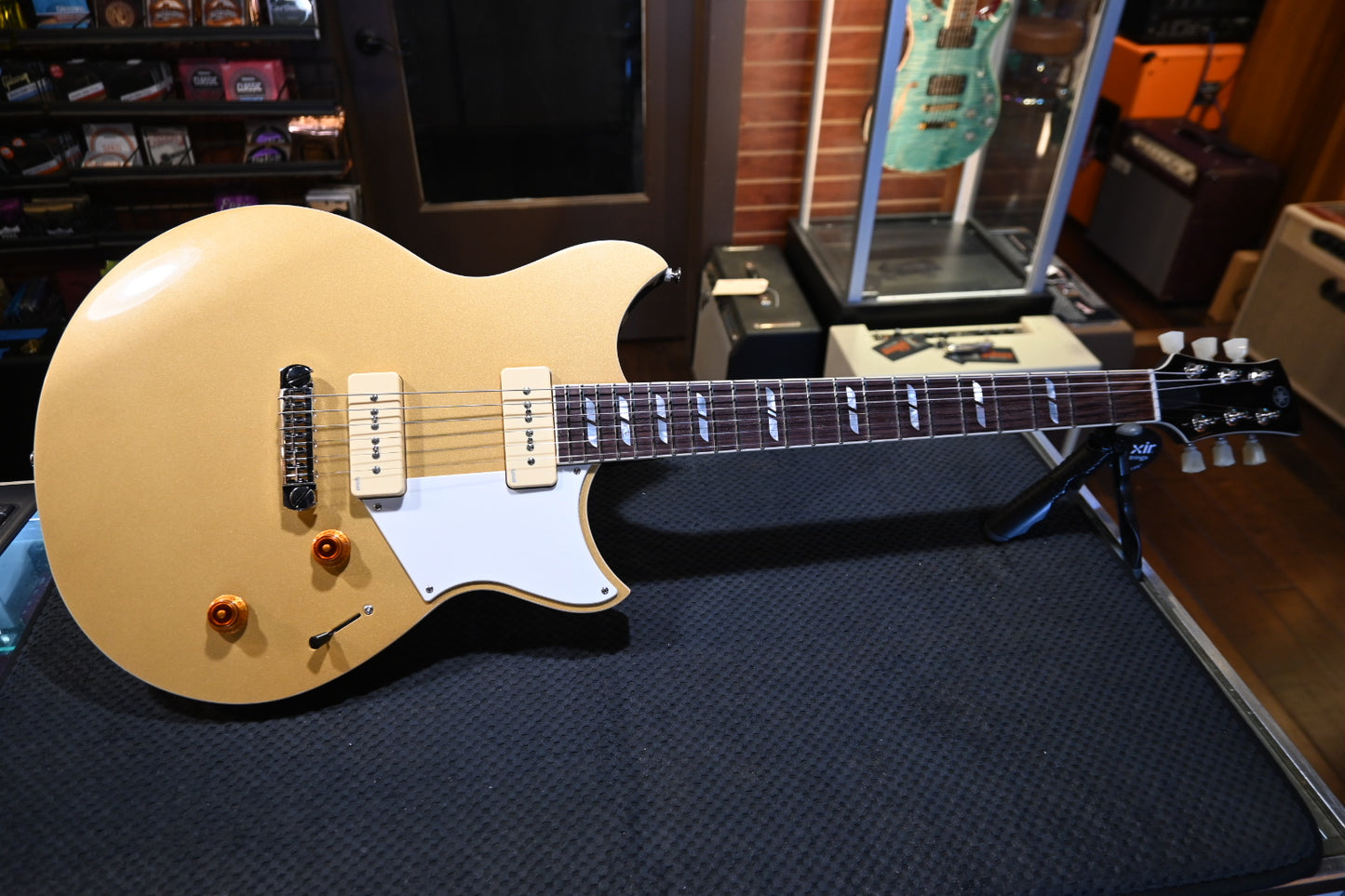 Yamaha Chris Buck Signature Revstar RS02CB - Honey Gold Guitar #3500 - Danville Music