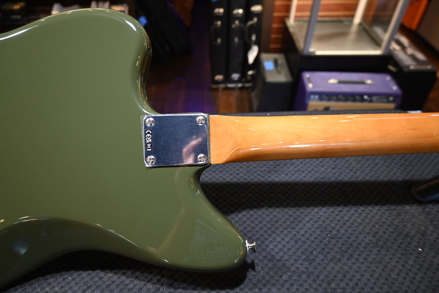 Fender Limited Edition Vintera II ‘50s Jazzmaster - Olive Guitar #7300 - Danville Music