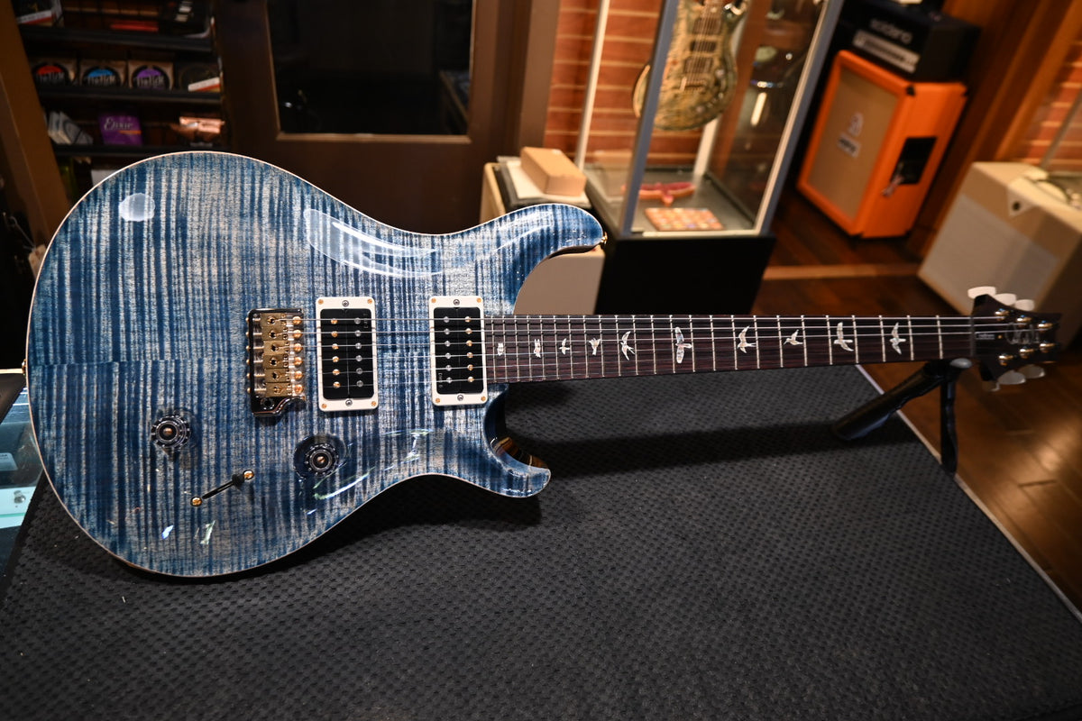 PRS Custom 24 10-Top 2025 - Faded Whale Blue Guitar #3481