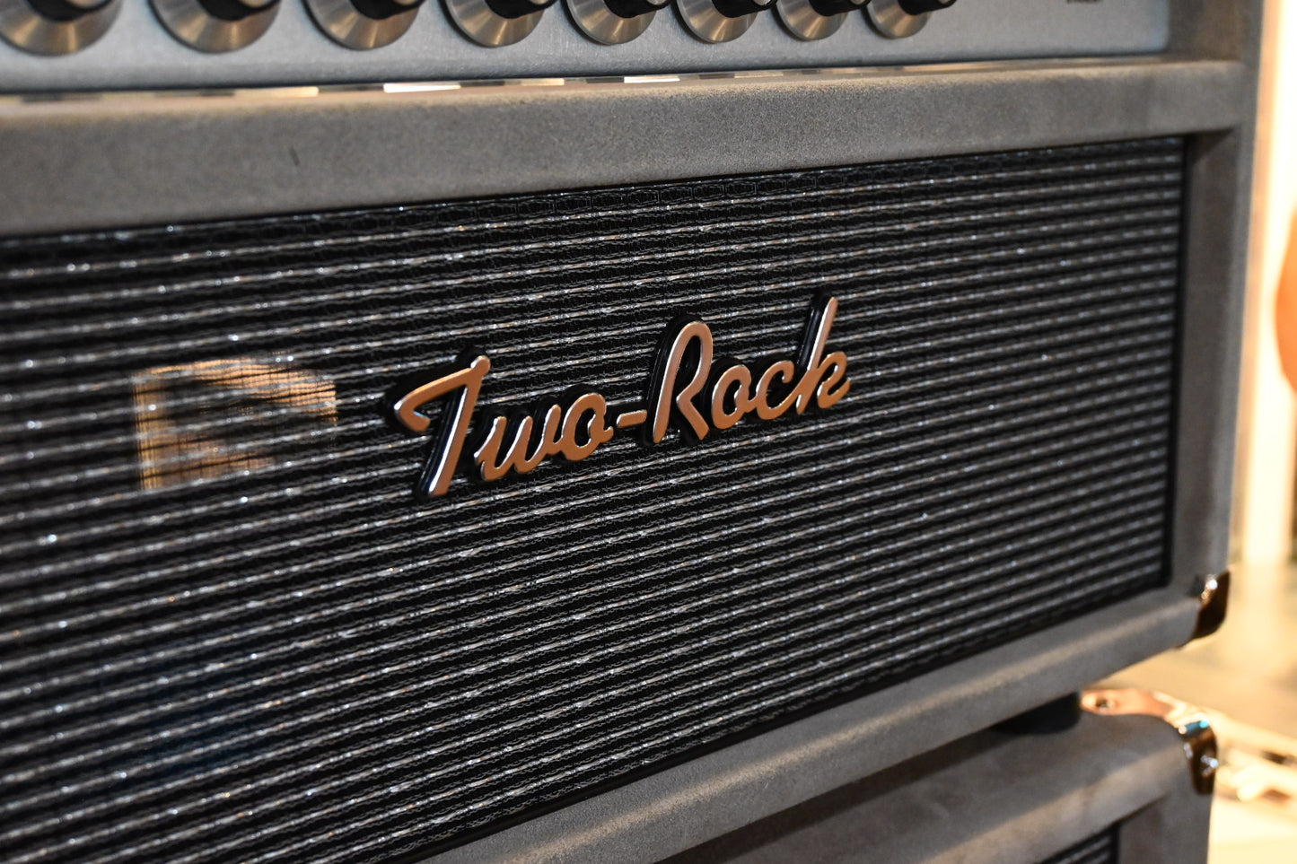 Two Rock TS w/Matching 2x12 Cabinet - Dark Grey Suede Amplifier #351