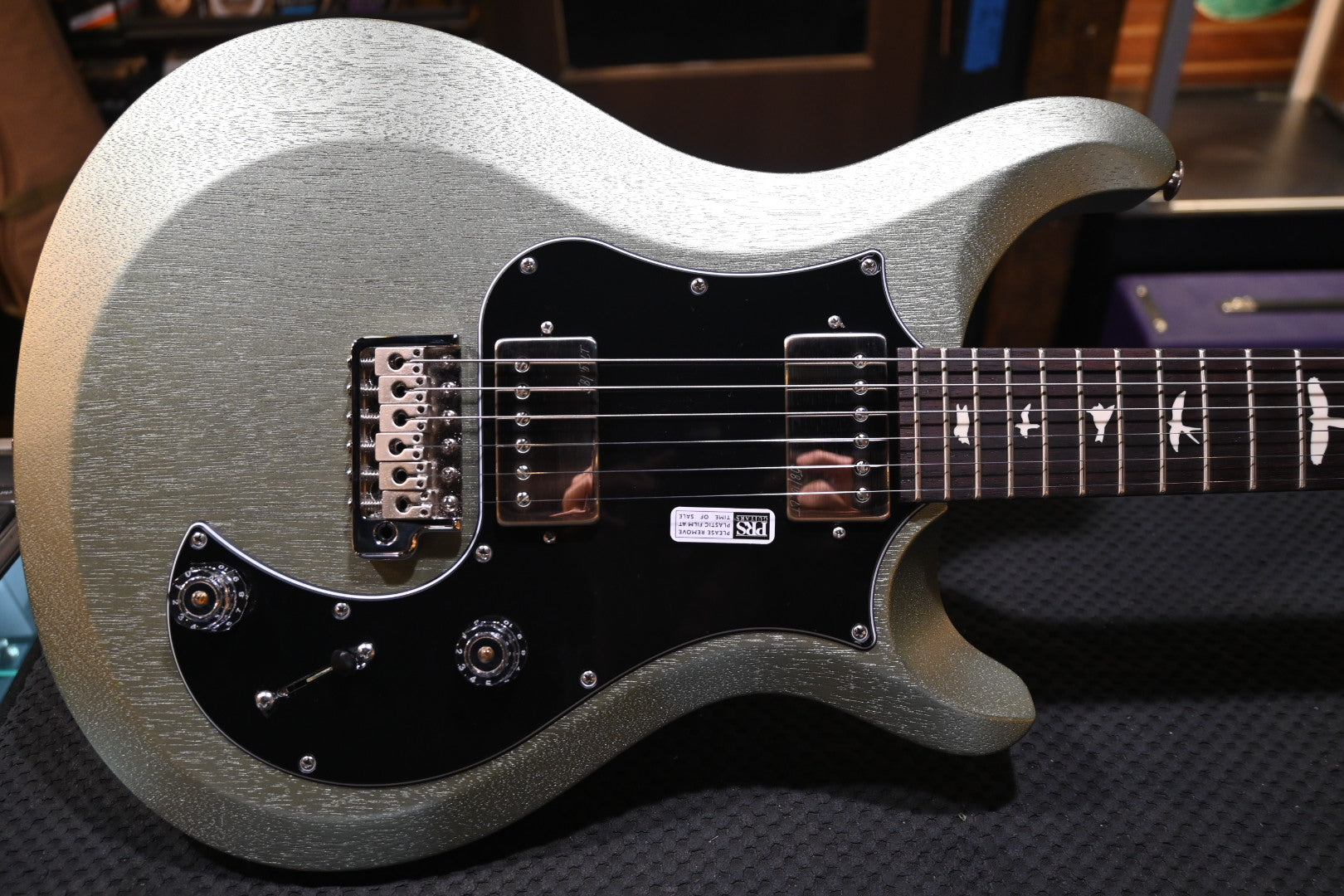 PRS S2 Standard 22 Satin - Mavis Mint Metallic Guitar #2496 - Danville Music