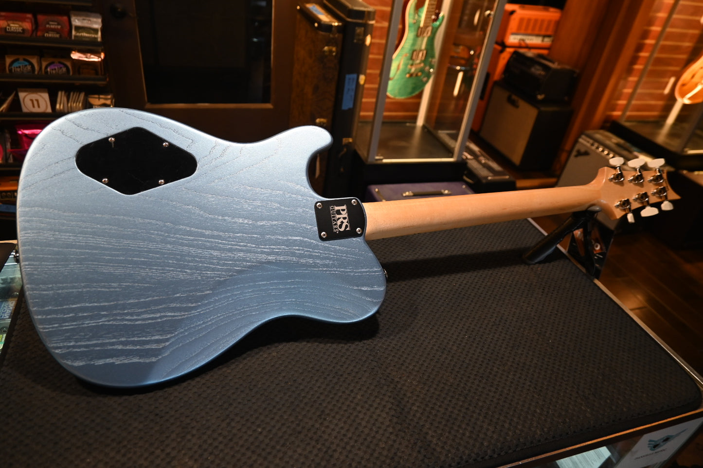 PRS NF 53 Satin - Frost Blue Metallic Guitar #7307 - Danville Music