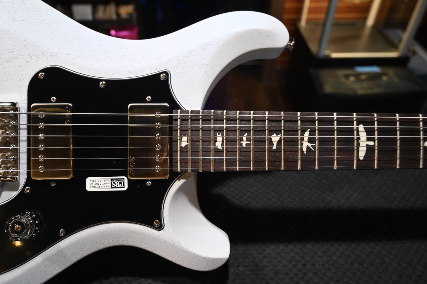 PRS S2 Standard 24 Satin - Pearl White Guitar #2058