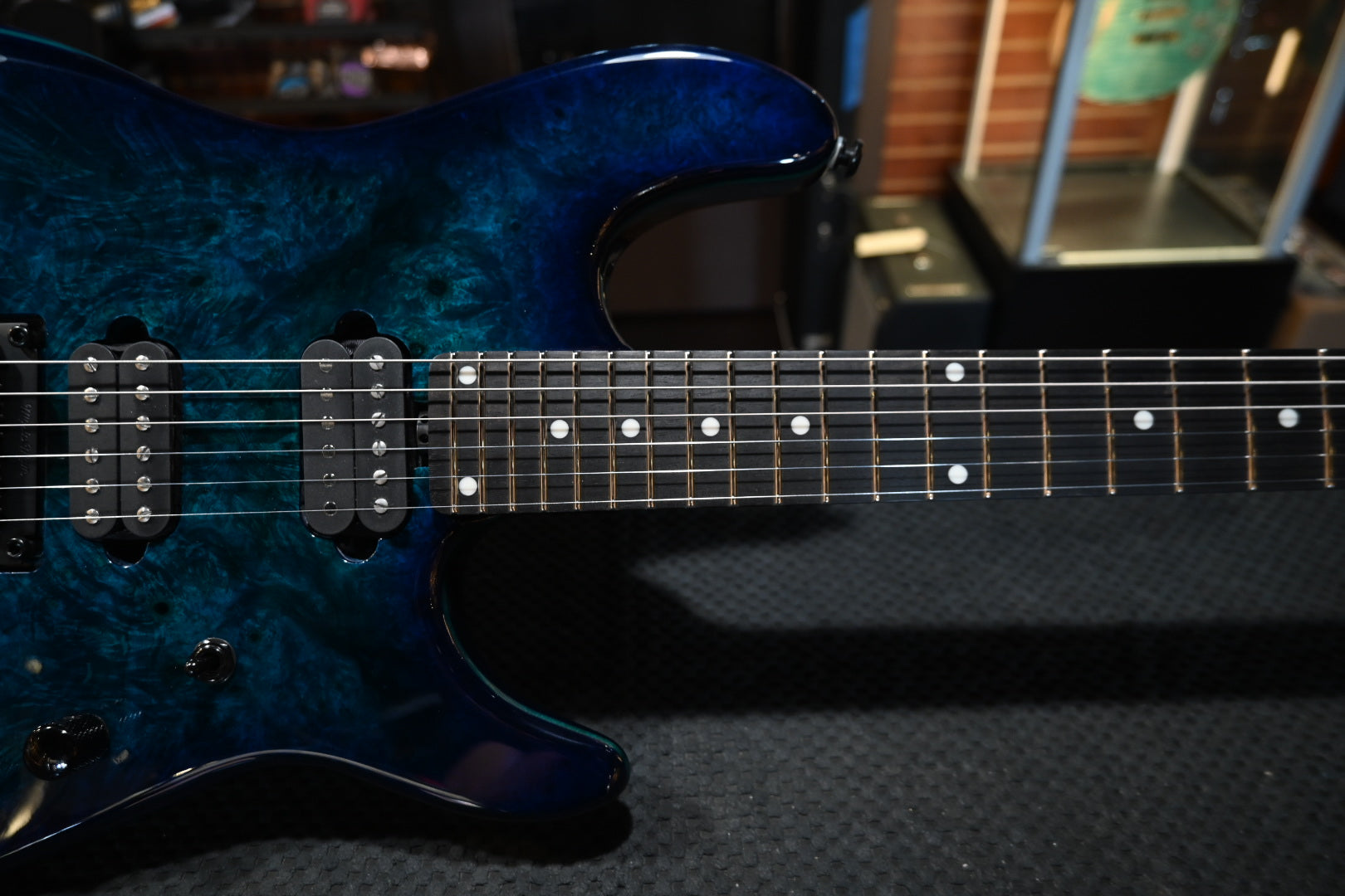 Music Man Jason Richardson Cutlass HT - Water Temple Guitar #3818 - Danville Music