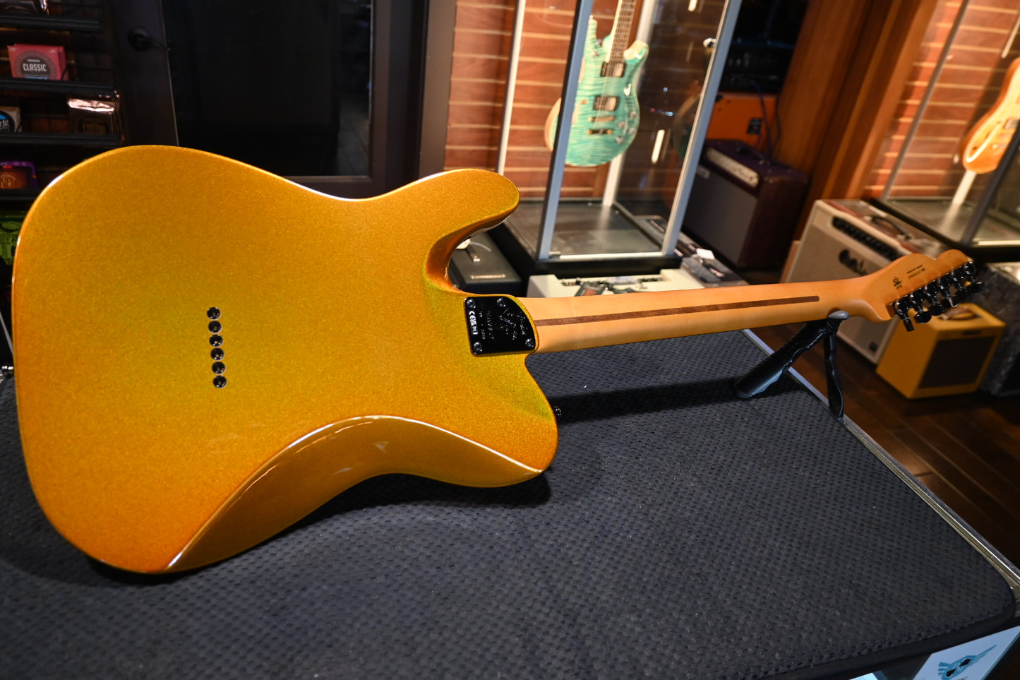 Fender 75th Anniversary American Ultra II Telecaster - Liquid Gold Guitar #8447 - Danville Music