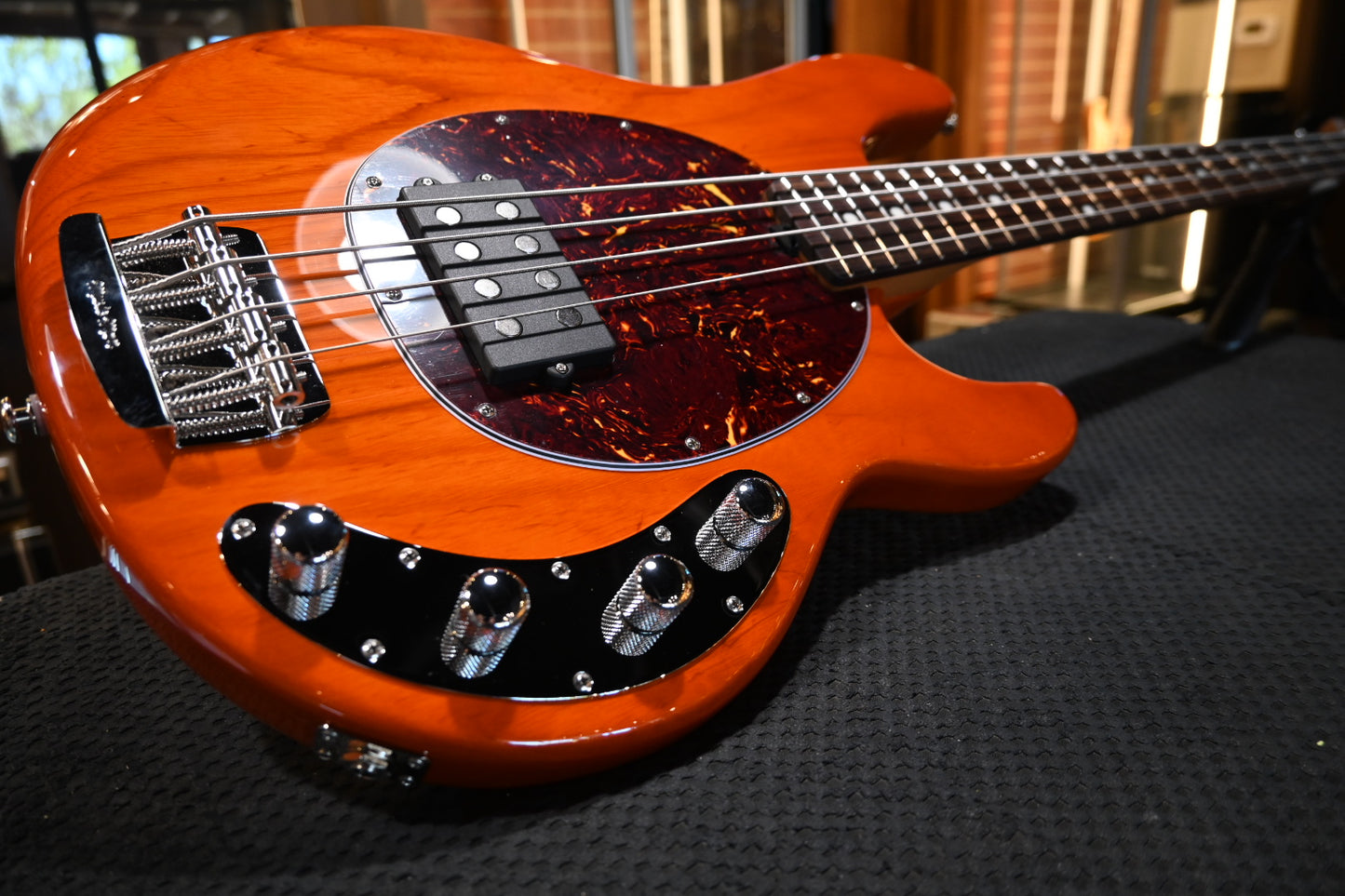 Music Man Stingray Special H - Translucent Orange Bass #9225 - Danville Music
