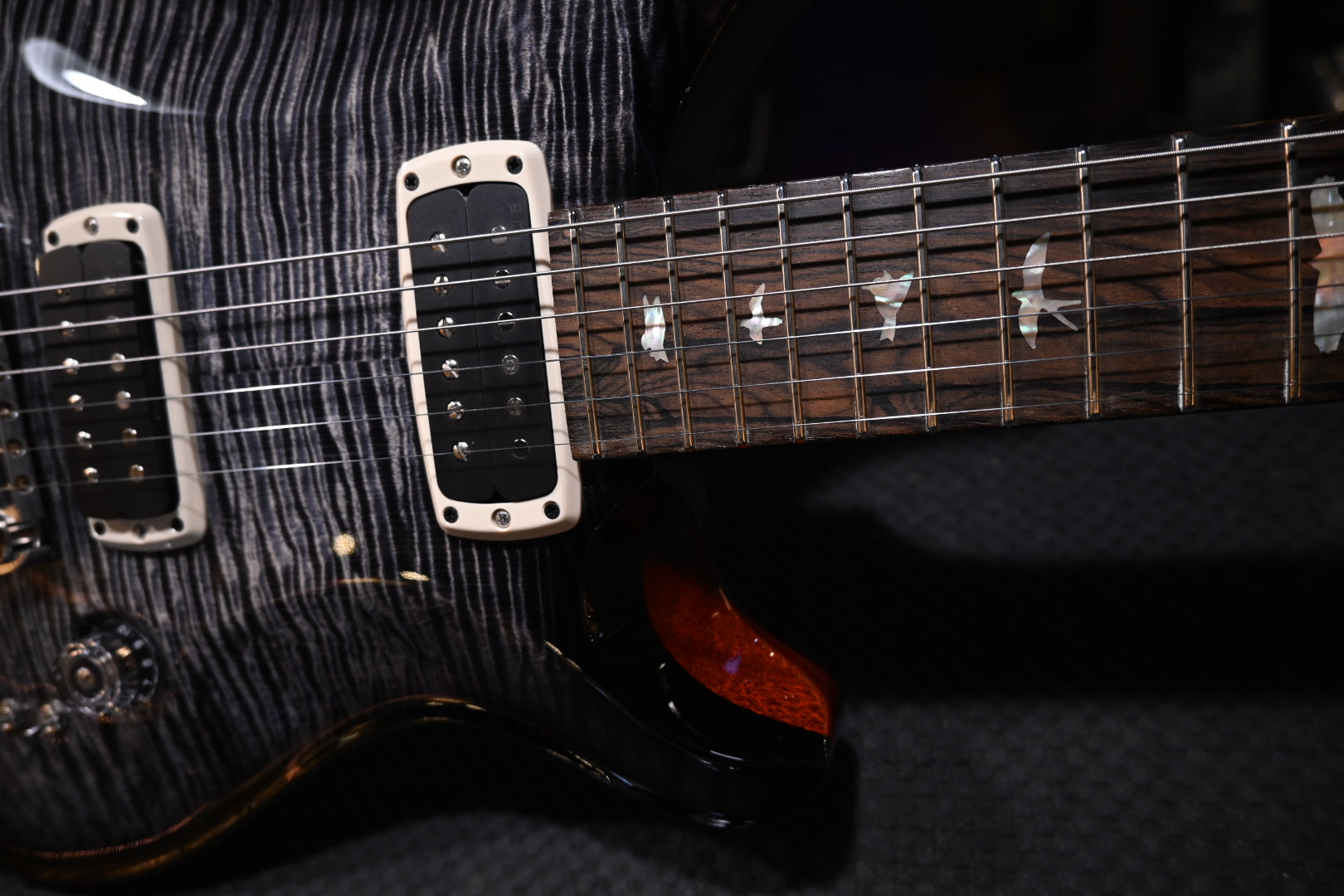 PRS 40th Anniversary Charcoal Phoenix Limited Edition - Charcoal Phoenix Guitar #3392 - Danville Music