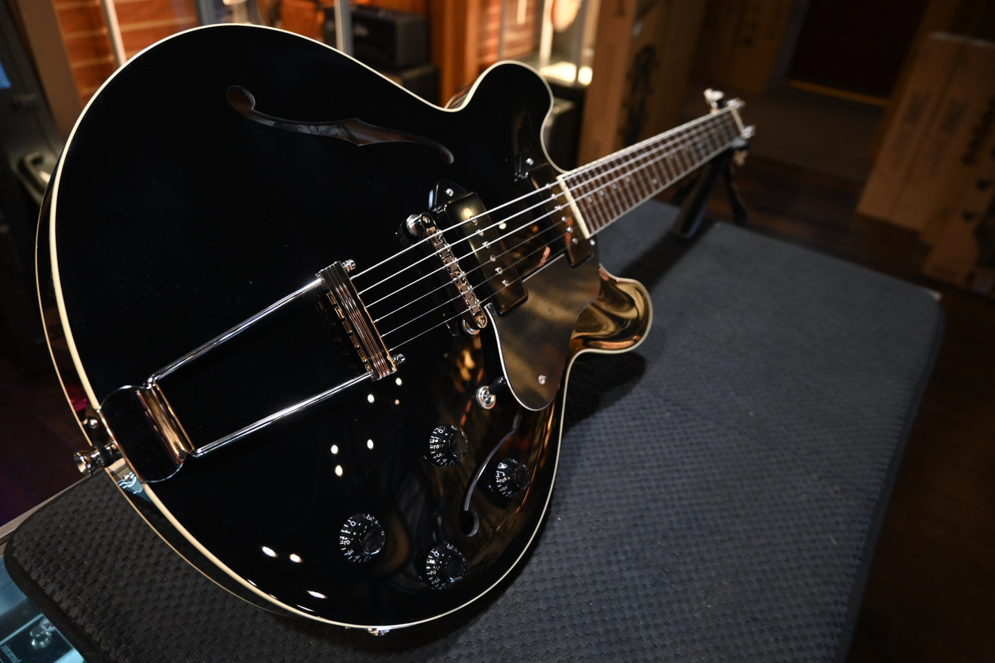 Collings I-30 LC Custom - Jet Black Guitar #4811