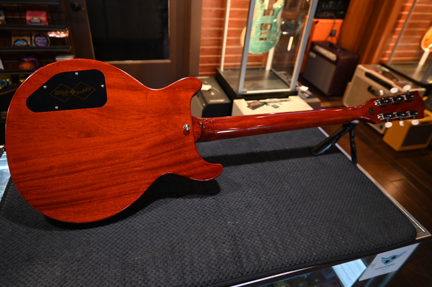 Epiphone 1960 Les Paul Special Double Cut - Cherry Red Guitar #0958 - Danville Music