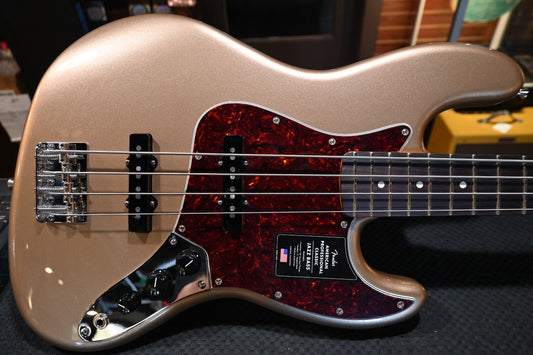 Fender American Classic Jazz Bass - Faded Firemist Gold Guitar #2077