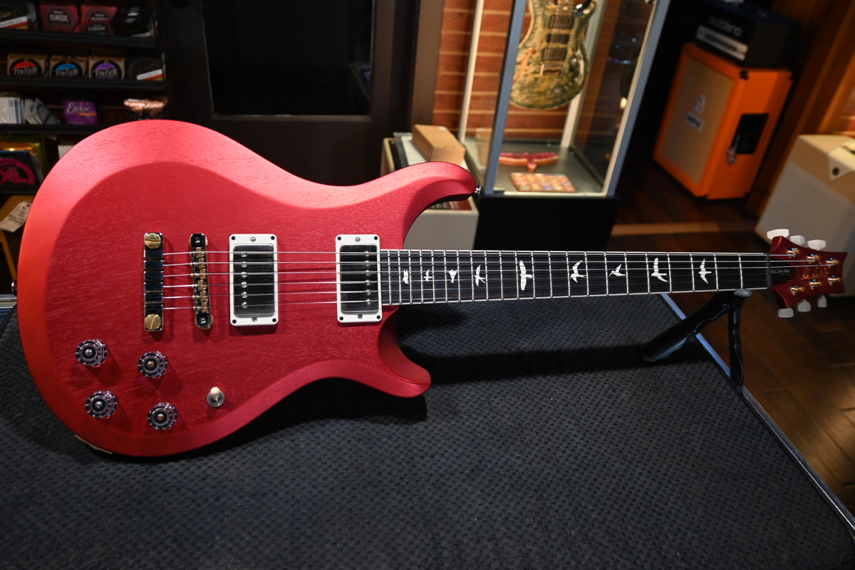 PRS S2 McCarty 594 Thinline Standard Satin - Red Apple Metallic Guitar #5050