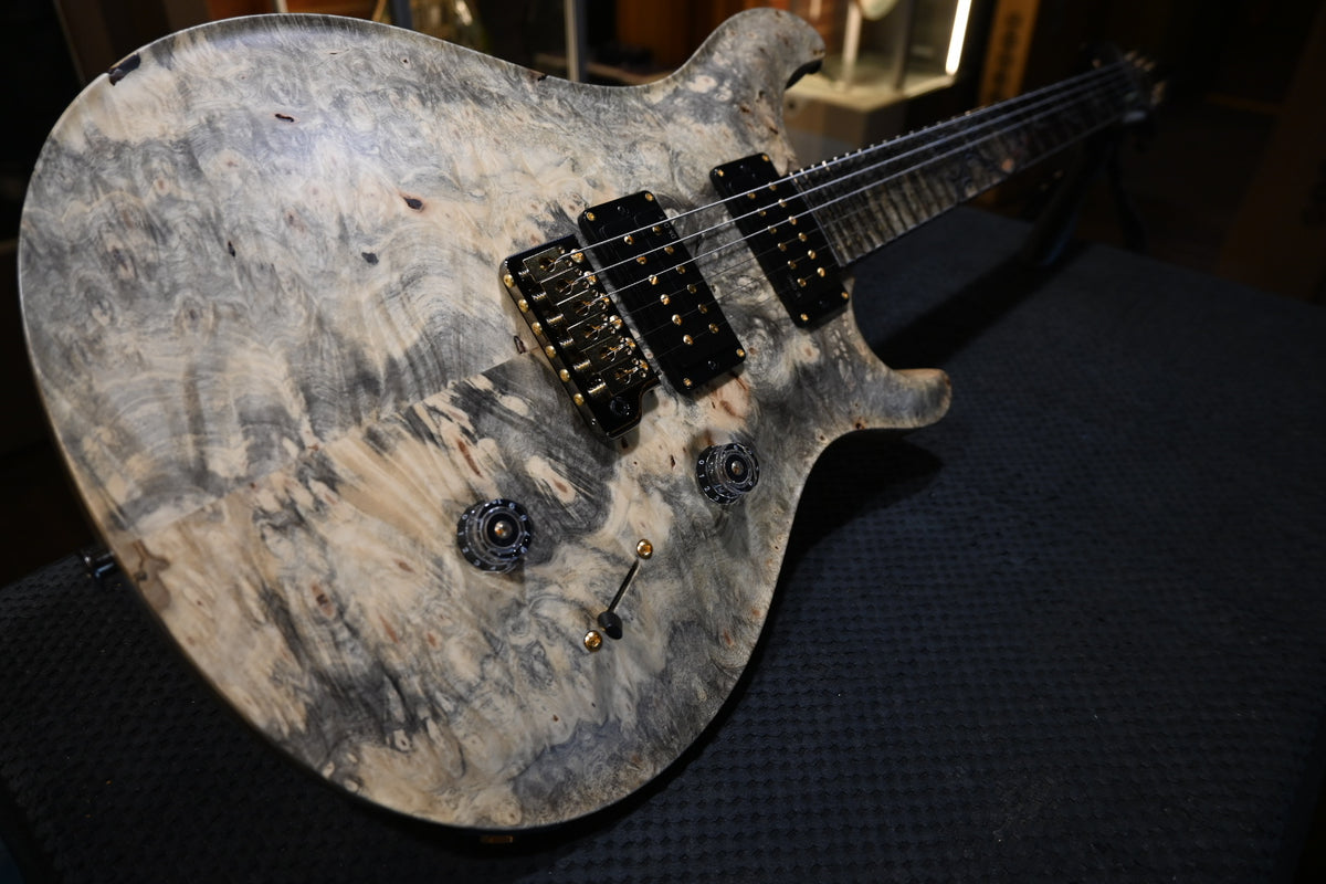 PRS Private Stock Custom 24 Gothic Buckeye Burl - Natural Satin Guitar #12250