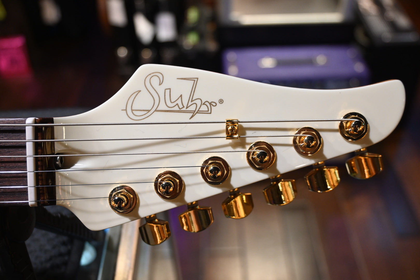 Suhr Mateus Asato Signature Series Classic T - MA White Guitar #1435 - Danville Music