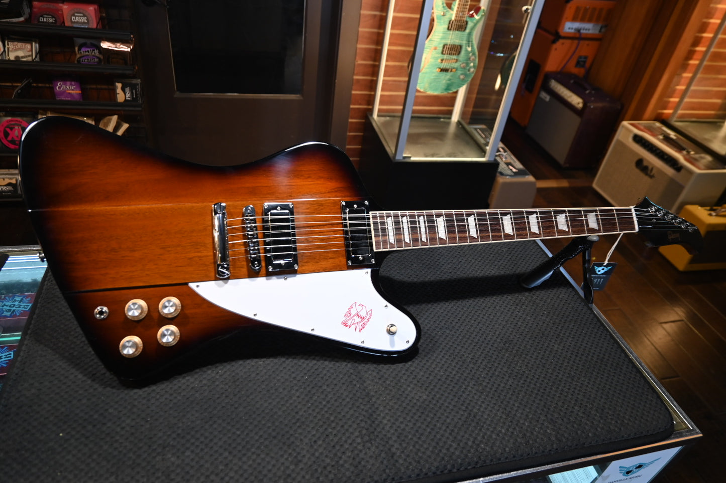 Gibson Firebird 2025 - Tobacco Sunburst Guitar #0062 - Danville Music