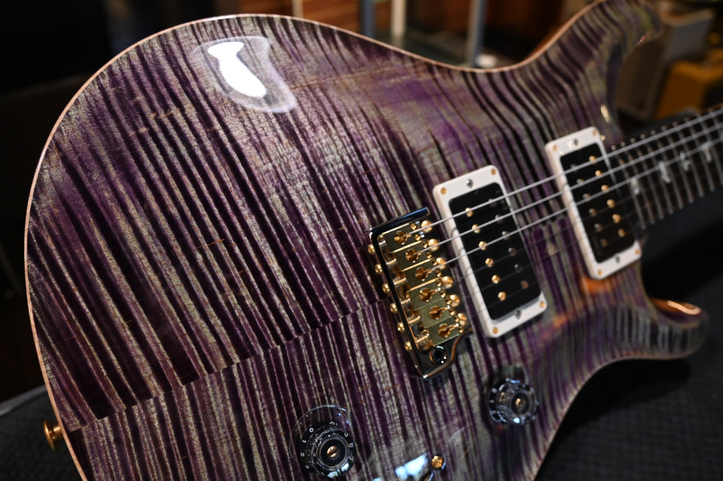 PRS Custom 24 10-Top - Aurora Borealis Guitar #6300 - Danville Music