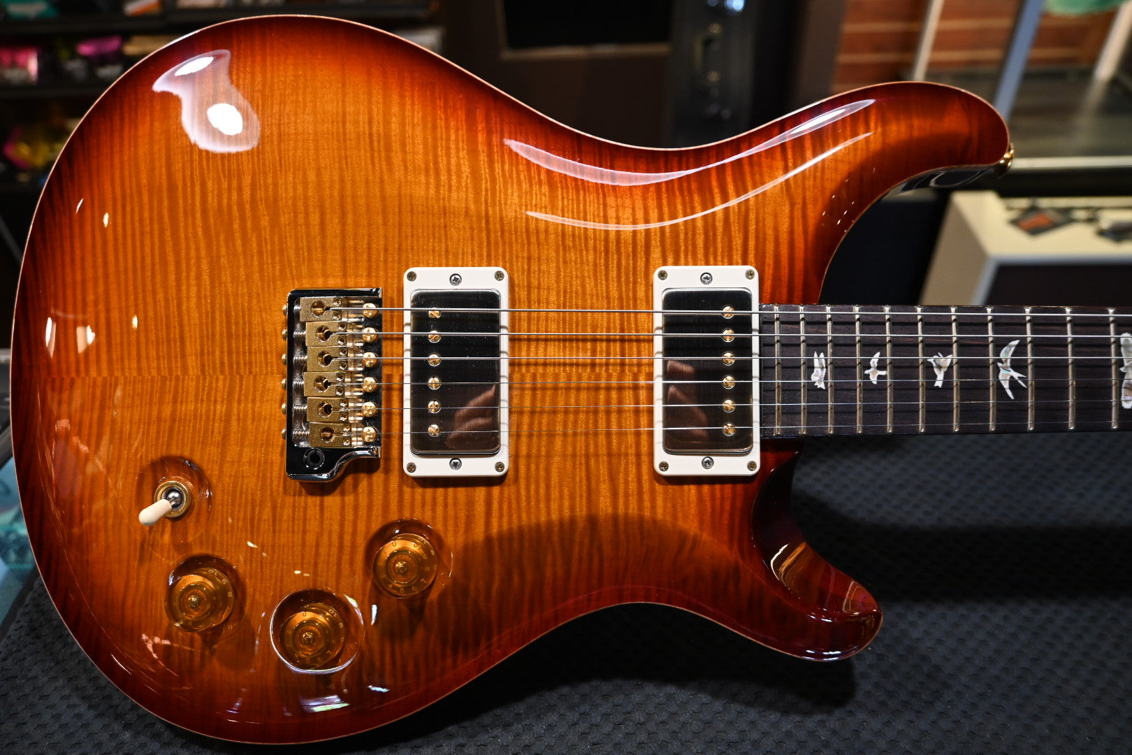 PRS DGT 10-Top 2024 - Dark Cherry Sunburst Guitar #6034 - Danville Music